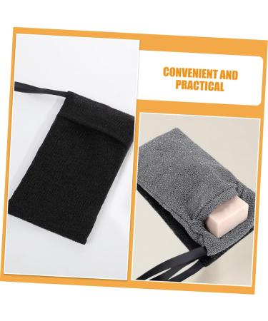 VINTORKY 2pcs Bath Bag Exfoliating Soap Bag Soap Sleeve Soap Saver Bag Soap Bar Bag Soap Bar Pouch Nylon - Buy Online on GoSupps.com