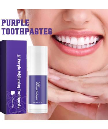 Buy 2-Pack Purple Tooth Whitening Paste - Color Correction & Sensitivity Protection - Buy Online on GoSupps.com