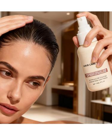 Hair Frizz Control Products30ml Smoothing Hair Growth Spray Natural Hydration Smoothing Hair ProductsFor Sensitive Scalp Damaged Hair Dryness Split Ends Men Family Friend - Buy Online on GoSupps.com