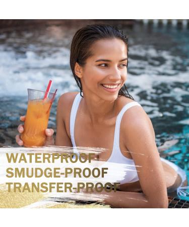 LAVONE Waterproof Eyebrow Pencil - Triangular Tip Dual-Sided Brush Perfect for Natural Brows | Dark Brown Eyeliner & Serum Included - Buy Online on GoSupps.com