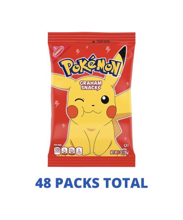 Nabisco Pokemon Graham Snacks 48 Snack Packs (4 Boxes) - Graham Cracker Cookies - Buy Online on GoSupps.com
