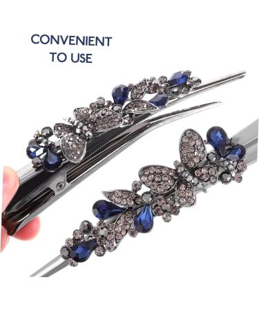 minkissy clips hair jewelry girls hair accessories hair accessories for girls hair clip women hairpin girls hairpin rhinestone hairpin large hairpin decorate women's Metal crystal - Buy Online on GoSupps.com