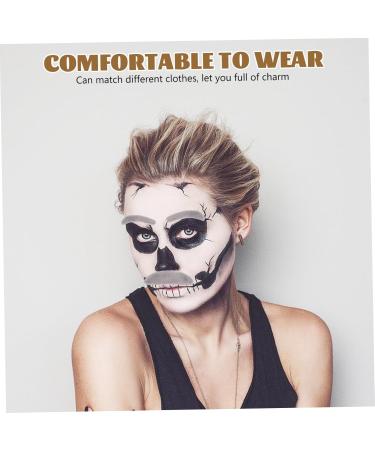 Iwowhero Costume Glasses Set - Mustache Stick & Old Man Beard for Halloween - Adult Costume Accessories - Buy Online on GoSupps.com