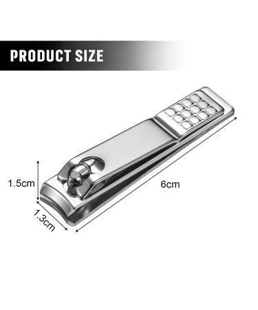 12-Piece Stainless Steel Nail Clipper Set - Bulk Pack for Women and Men - Buy Online on GoSupps.com