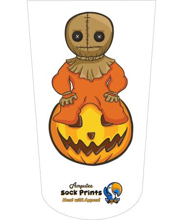 Buy Heal with Appeal Amputee Stump Sock - Cute Child Scarecrow on Pumpkin | 3Ply Comfort & Support for International Shipping - Buy Online on GoSupps.com