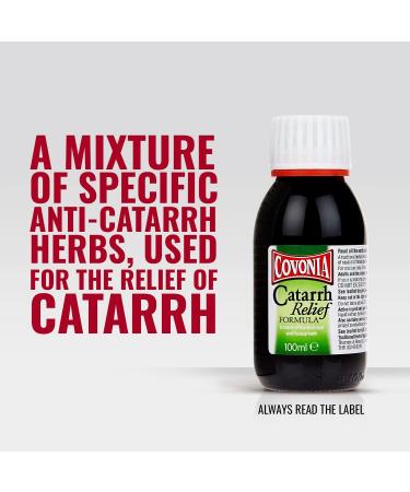 Covonia Catarrh Relief Formula 20 Doses 100ml - Pack of 1 - Buy Online on GoSupps.com