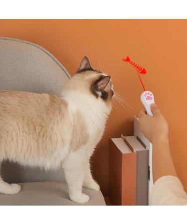 Pssopp Indoor Pet Interactive Toy Cat Toys LED Pointer Cat Flashlight Toy LED Projector Toy Cat Training Exercise Tool - Buy Online on GoSupps.com