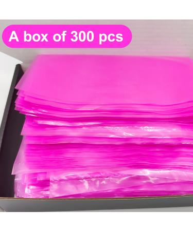 300pcs Purple Translucent Disposable Tattoo Bottle Bags - Tattoo Cleaning Supplies & Barrier Sleeves for Tattoo Bottles (8.7inx5.7in) - Buy Online on GoSupps.com