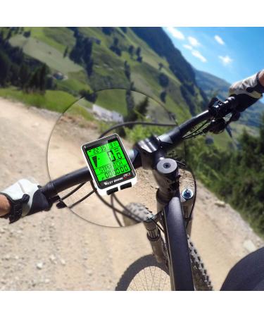 IcocoPro Wireless Bicycle Computer - Waterproof LCD 5 Languages Multifunctional & Military-Grade Performance - Buy Online on GoSupps.com