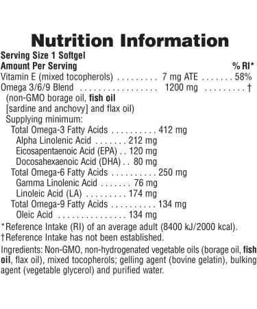 Nature's Plus Ultra Omega 369 - 120 Softgels for Heart & Joint Health - Buy Online on GoSupps.com