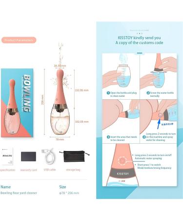 Lodnexem Analdschusche - Electric Intestinal Irrigator | 3 Speeds Anti-Backflow | Intimate Anal & Vaginal Shower - International Shipping Available - Buy Online on GoSupps.com