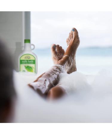 Village Naturals Bath Shoppe Milk Bath White Tea and Jasmine 28 Fl Oz - Pack of 2 - Buy Online on GoSupps.com