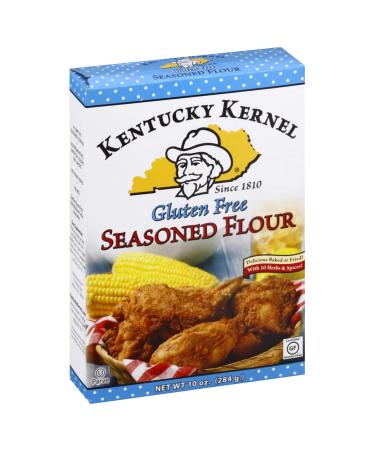 Kentucky Kernel Gluten Free Seasoned Flour, 10 Ounce 10 Ounce (Pack of 1)