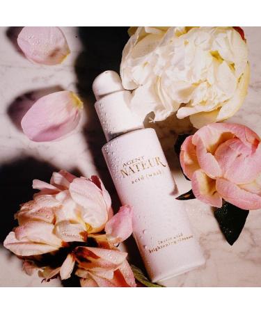 Agent Nateur - acid (wash) Natural Lactic Acid Skin Illuminating Cleanser | Vegan Non-Toxic Clean Skincare (4.05 fl oz | 120 mL) 4.05 Fl Oz (Pack of 1) - Buy Online on GoSupps.com