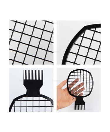 AUEAR Black Plastic Hair Coil Comb - Natural Curly Twist Brush (Twist Comb) 1 Count - Buy Online on GoSupps.com