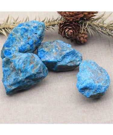 Natural Crystal Rough 200g Natural Large Size Raw Blue Apatite Rough and Gem s - Buy Online on GoSupps.com