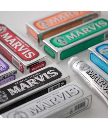 Marvis Ginger Mint Toothpaste 75ml | Intense Freshness | Premium Italian Dental Care - Buy Online on GoSupps.com