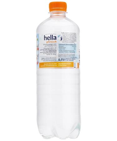 Hella Mineralbrunnen Near Water Peach - DISPOSABLE 6x0.75L | Buy Internationally Online - Buy Online on GoSupps.com