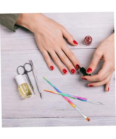 FRCOLOR Sequin Eyelashes nail brush Nail Design gradient nail painting brush cuticle nail cleaning brush nail liner Polish Nail Brush Nail Painting Pull copper Essential Oil Car Freshener - Buy Online on GoSupps.com