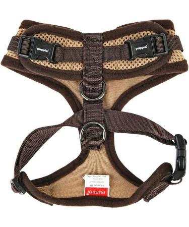 Puppia RiteFit Adjustable Dog Harness for Small & Medium Dogs - Soft Anti-Tension Tableware & Puppy Dishes - Beige - Buy Online on GoSupps.com