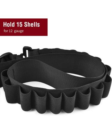 CVLIFE Adjustable 2 Point Sling | Holds 15 Shells | Black - Buy Online on GoSupps.com