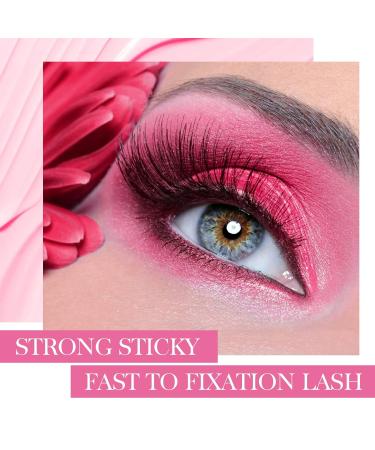 Buqikma Lash Lift Glue Balm 2023 - 2-in-1 Fruit Flavored Adhesive for Lash Perm and Brow Lamination - Pink Peach - 0.71Oz/20G - Buy Online on GoSupps.com