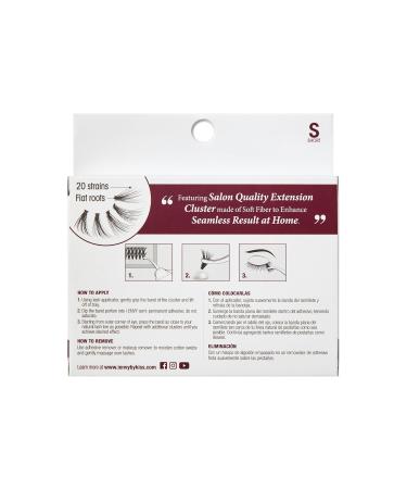 i-ENVY 20D Individual Lashes - Easy Apply Flat Tapered-End Volume Lashes J Curl Soft Fiber Quick Salon Quality Results - Buy Online on GoSupps.com