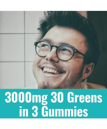 SHIZAM Super Greens Gummies - 30 Fruits/Veggies, 8 Vitamins, Prebiotics, Daily Supplement for Kids/Adults - Buy Online on GoSupps.com