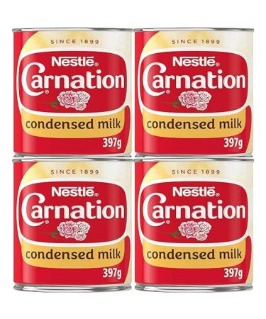 Carnation Sweetened Condensed Milk 397g (4 Pack Bundle)