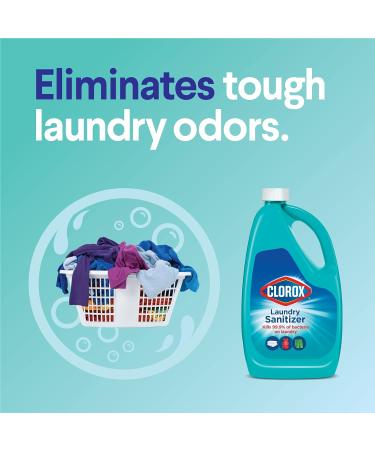 Clorox Laundry Sanitizer Unscented - 42 Fl Oz | Kills 99.9% of Bacteria | Laundry Disinfectant - Buy Online on GoSupps.com