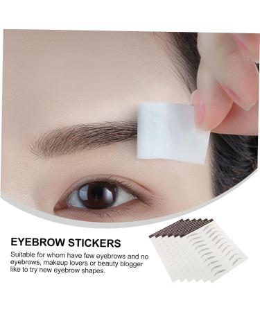 POPETPOP 6pcs Eyebrow Stickers 3d Stickers False Eyebrows Stickers Makeup Brow Sticker Miss - Buy Online on GoSupps.com
