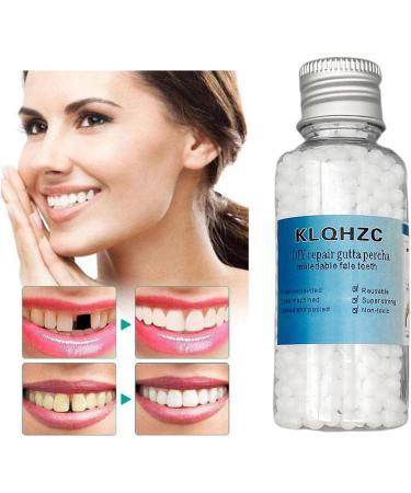 Jojomi Thermo-Pearl Tooth Veneer Set - Temporary Denture Repair for Broken Gapped & Uneven Teeth (10 ml) | International Shipping Available - Buy Online on GoSupps.com