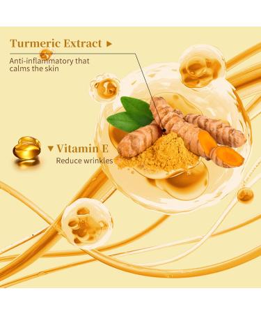  Mnozreo Turmeric Anti-Wrinkle Cream Turmeric Dark Spot Eliminator Cream Anti-Aging Facial Repair Turmeric Facial Moisturizer for Dark Spots 50g - Buy Online on GoSupps.com