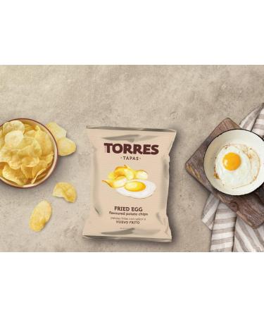 Torres Tapas Fried Egg Crisps 125g - Authentic Spanish Snack - Buy Online on GoSupps.com