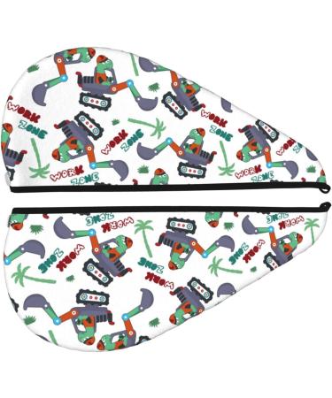 Soft Super Absorbent Dinosaur Excavator Microfiber Hair Towel for Women - Quick Dry Coral Velvet Wrap for Long Curly and Thick Hair - Buy Online on GoSupps.com