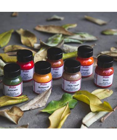 Angelus Leather Paint Starter Kit - Set of 12 (1 oz) Bottles - Buy Online on GoSupps.com