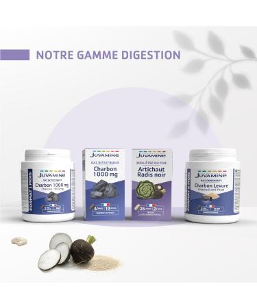 JUVAMINE - Expert Liver Detox 3-in-1 - Artichoke - Charcoal Marie - Desmodium - Dandelion - Detox and Liver Drainage - 60 Days - Made in France - Buy Online on GoSupps.com