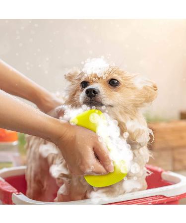 Silicone Sponge Dish Washing Scrubber - Food-Grade Non Stick Cleaning Brush - Smart Kitchen Gadgets (Red/Blue/Yellow) - Buy Online on GoSupps.com