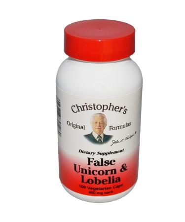 Dr. Christophers Formulas Cleanse False Unicorn and Lobelia 100 Vegicaps