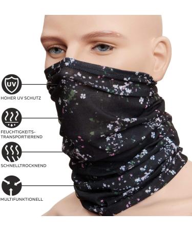 Hilltop 3-Pack Motorcycle Multifunctional Scarf & Bandana Set | Stylish Headscarves for Him & Her - Buy Online on GoSupps.com