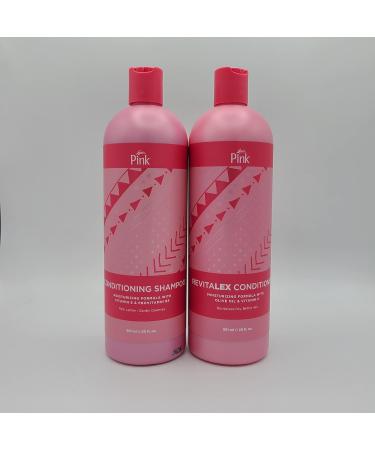Luster's PINK Conditioning Shampoo & RevitaLEX Conditioner by Lusters - Buy Online on GoSupps.com