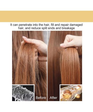  Dyceittdia Set of 2 collagen hair care products: 50ml hair treatment oil and 100g collagen mask improves frizz and dryness split ends suppleness and - Buy Online on GoSupps.com