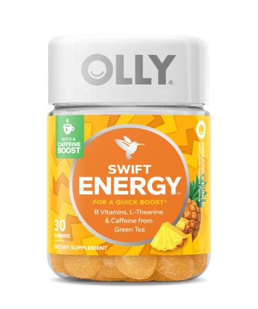 OLLY Swift Energy Gummy -  Pineapple Punch - 30 Gummies