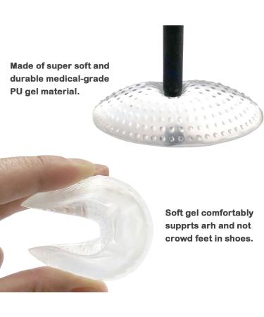 Arch Support Gel Insole for High Arches & Plantar Fasciitis - Comfortable Inserts for Men & Women (2 Pairs) - International Shipping Available - Buy Online on GoSupps.com