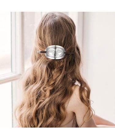 Vintage Viking Hair Clips Hairpins Metal Hair Slide Clip with Stick - Buy Online on GoSupps.com