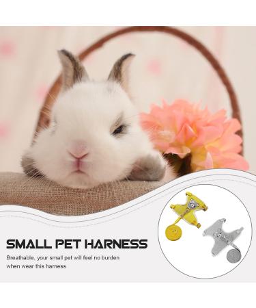 Taicols Adjustable Leash Set for Rabbits & Cats - 120cm Breathable Dishes & Soft Pet Leash for Outdoor Walking - Buy Online on GoSupps.com