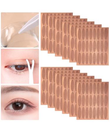 LOPHE 576Pcs Double Eyelid Tape Eyelid Lift Strips Eyelid Sticker for Hooded Eyes Invisible Water Activated Lace Breathable Eyelid Lifter Strips for Hooded Droopy Uneven Mono-Eyelids(L) - Buy Online on GoSupps.com