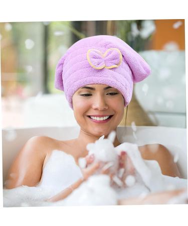 Hair Drying Cap - 4PCS Super Absorbent Microfiber Towel Wrap for Quick Drying | Elastic Hair Towels for Women & Girls - Buy Online on GoSupps.com