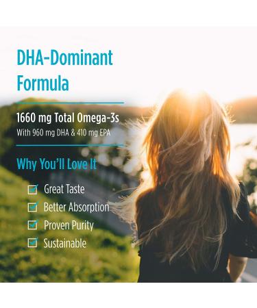 Nordic Naturals ProDHA 1000 Strawberry - 1000mg, 60 Softgels | Omega-3 Fish Oil Supplement - Buy Online on GoSupps.com