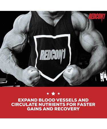 Redcon1 Big Noise Pump Formula (Unflavored) - Non Stimulant Pre Workout for Increased Energy, Focus, and Intense Pumps - Vasodilator - 30 Servings - Buy Online on GoSupps.com